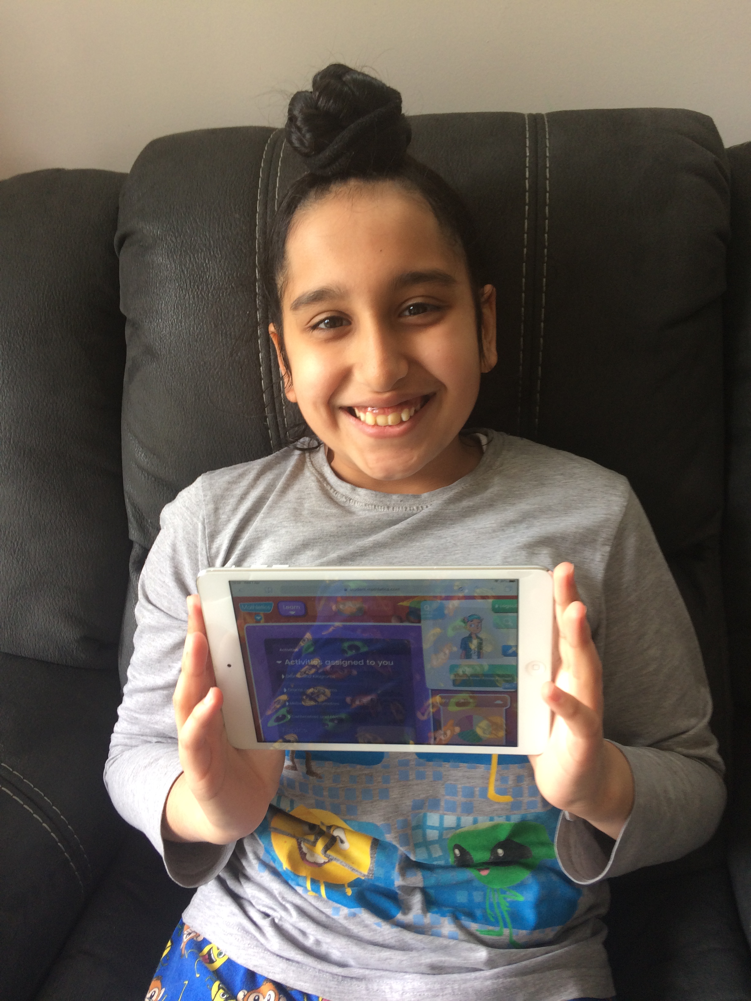 Well done, Harjas, for keeping up with your Mathletics ...